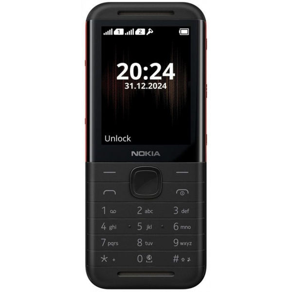 Nokia 5310 (2024) Dual SIM mobiltelefon - fekete-piros #1