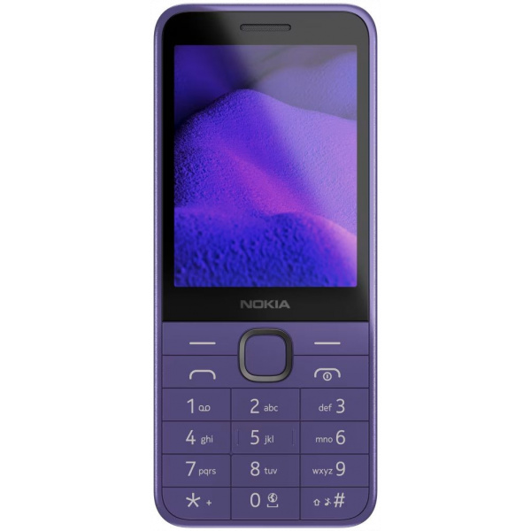 Nokia 235 4G (2024) Dual SIM mobiltelefon - lila #1
