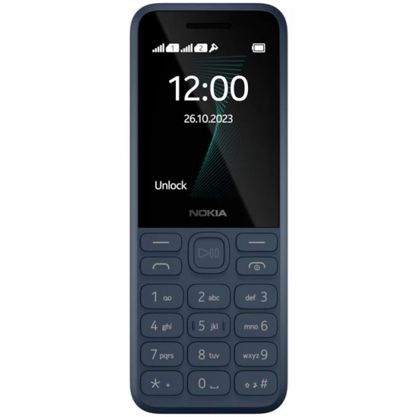 Nokia 130 (2023) Dual SIM mobiltelefon - sötétkék #1