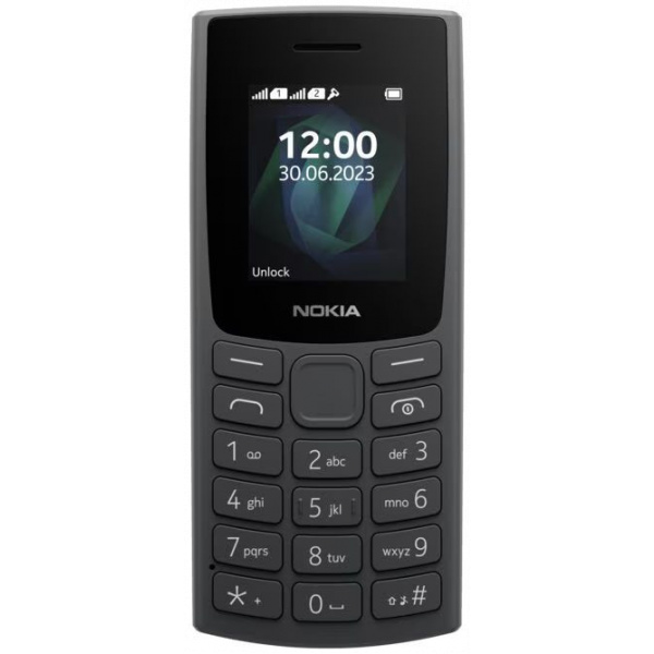 Nokia 105 (2023) Dual SIM mobiltelefon - fekete #1
