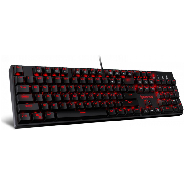 Redragon Surara Pro Red LED mechanikus Gaming billentyűzet (Blue Switch) NEW #1