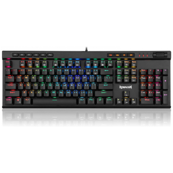 Redragon Vata RGB mechanikus Gaming billentyűzet (Blue Switch) NEW #1
