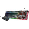 Trust GXT 838 Azor vezetékes billentyű - egér szett RGB világítással #1