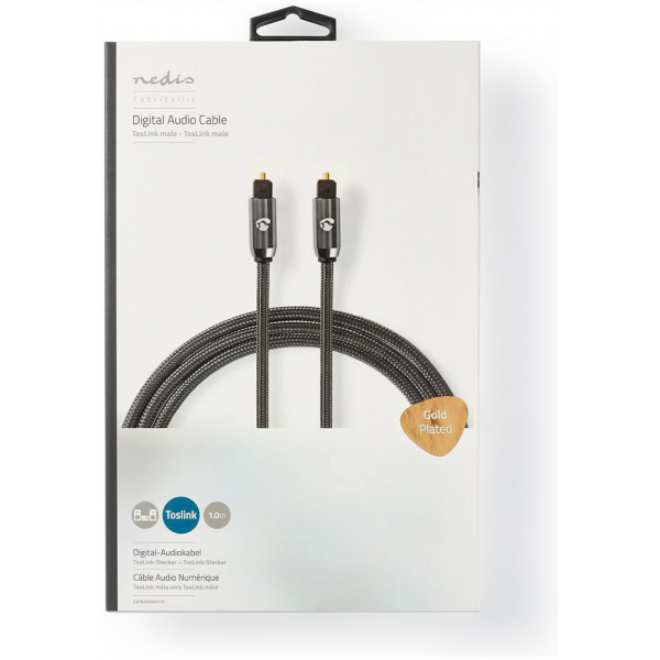 Nedis Profigold Toslink optikai összekötő kábel 1m #4