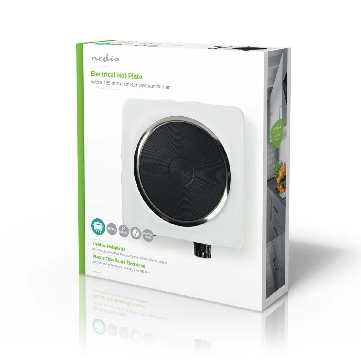 Nedis elektromos főzőlap 1 főzőfelülettel #1