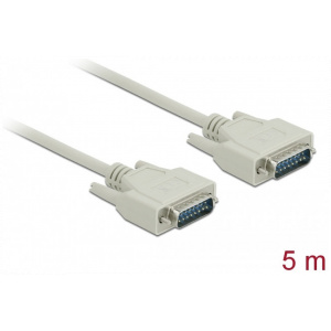 Delock soros összekötő kábel DB15 (15pin) 5m #1