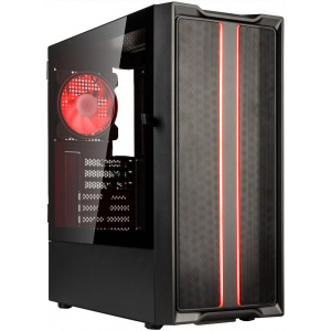 Kolink Inspire K12 ház (fekete) edzett üveg oldallappal (ARGB) #1