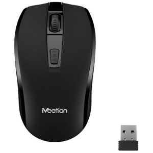 Meetion MT-R560 vezeték nélküli optikai egér, fekete #1