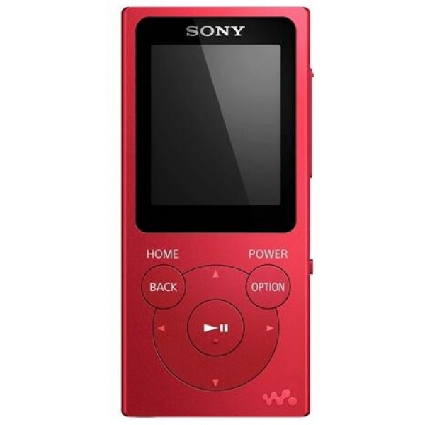 Sony NWE394R 8GB MP3 lejátszó FM rádióval (piros) #1