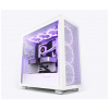 NZXT H7 Flow ház üveg oldallappal (fehér) #1