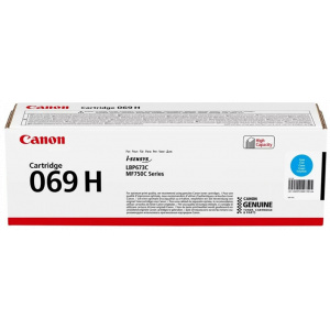 Canon Cartridge 069H (CRG069H) toner (nagy kapacitás) - ciánkék #1