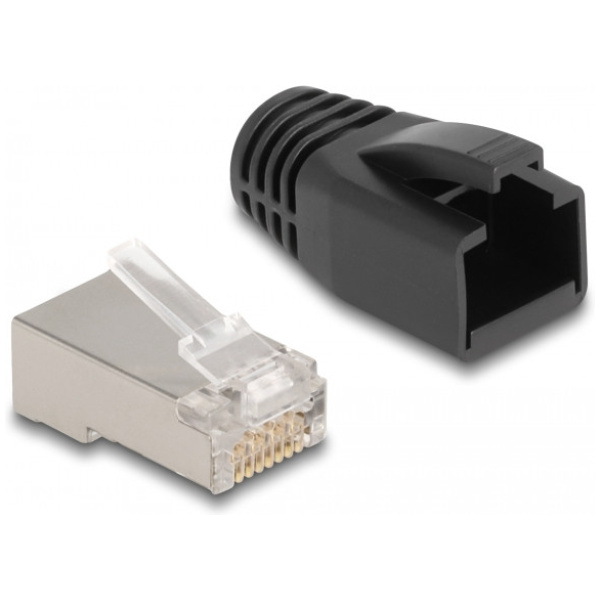 Delock RJ50 moduláris csatlakozó Cat. 5e törésgátlóval (25 db) #1