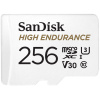 256GB Sandisk High Endurance microSD kártya + SD adapter (Class 10) #1