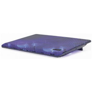 Gembird NBS-2F15-05 15,6"-os notebookhűtő (LED-es) #1