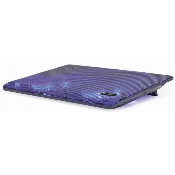 Gembird NBS-2F15-05 15,6"-os notebookhűtő (LED-es) #1