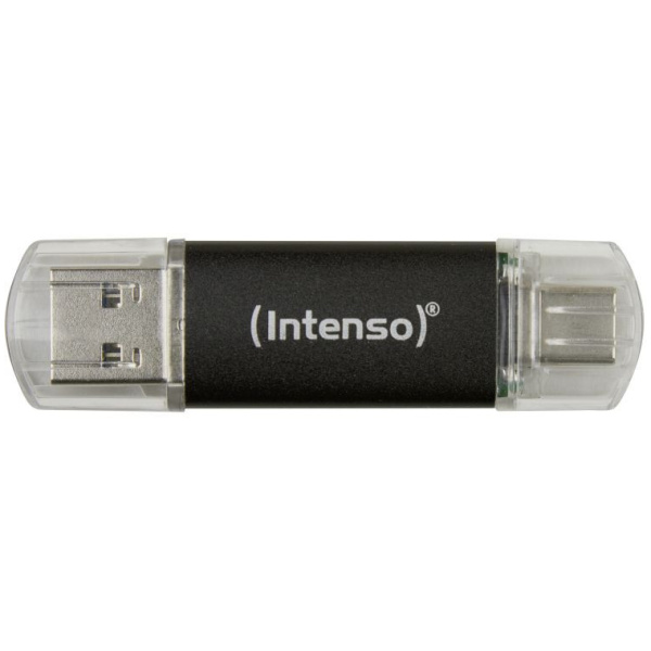 32GB Intenso Twist-Line USB 3.2 (USB-A + USB-C) Pendrive (fekete) #1