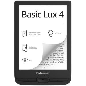 PocketBook Basic LUX4 eInk Carta™ E-Book olvasó (fekete) #1