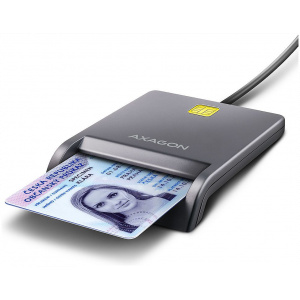 Axagon CRE-SM3T Smart Card Flatreader olvasó #1