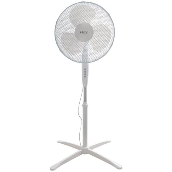 Too álló ventilátor háromsebességű motorral, fehér (40cm) #1