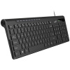 Genius Slimstar 230 II billentyű fekete (USB) #1