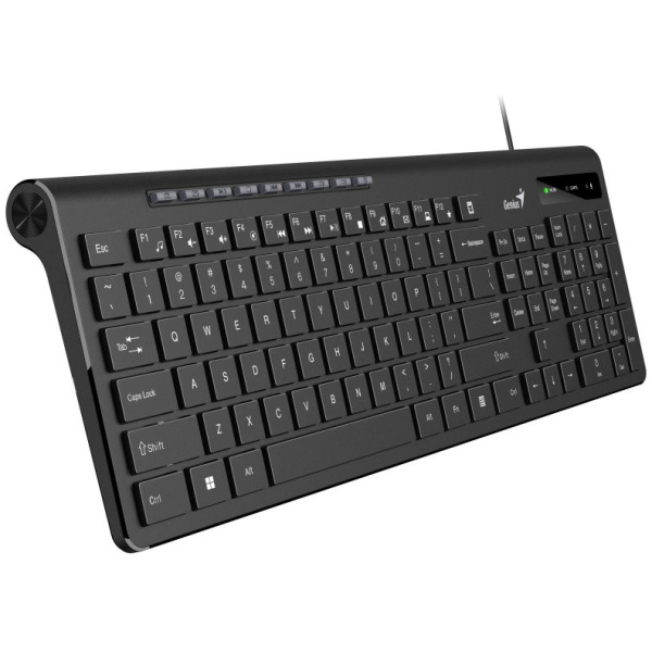 Genius Slimstar 230 II billentyű fekete (USB) #1