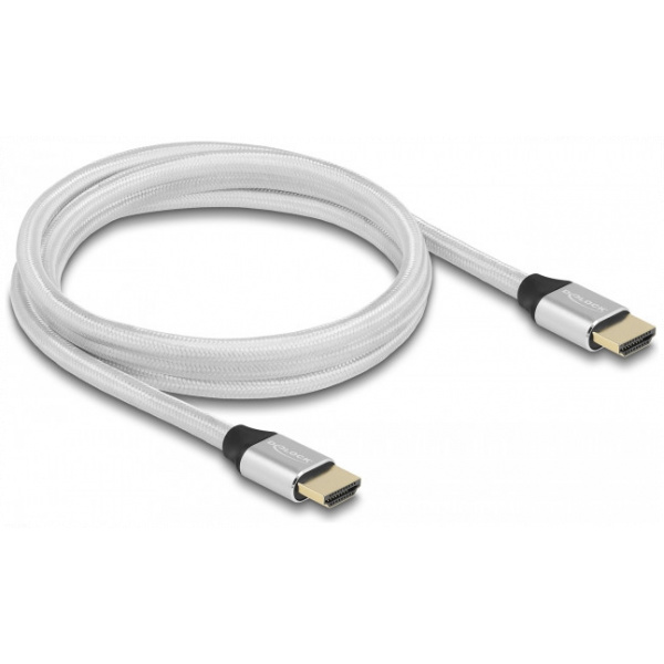 Delock HDMI ultra nagy sebességű kábel 3m 8K 60Hz 48Gbps, tanúsítvánnyal #1