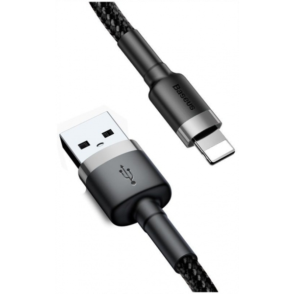 Baseus Lightning - USB töltő- és adatkábel 0,5m - fekete #1