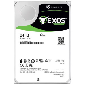 24TB Seagate Exos X24 SATA3 HDD 512MB - ST24000NM002H NEW #1