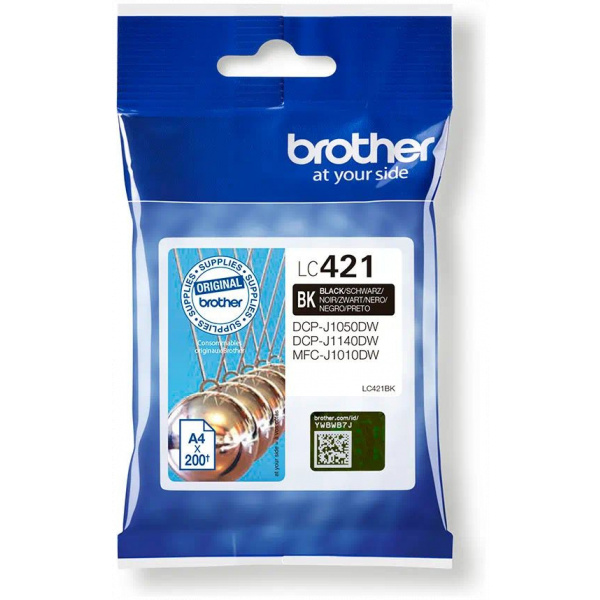 Brother LC421BK fekete patron #1