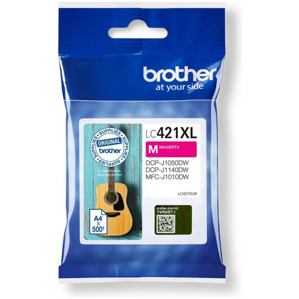 Brother LC421M XL magenta patron #1