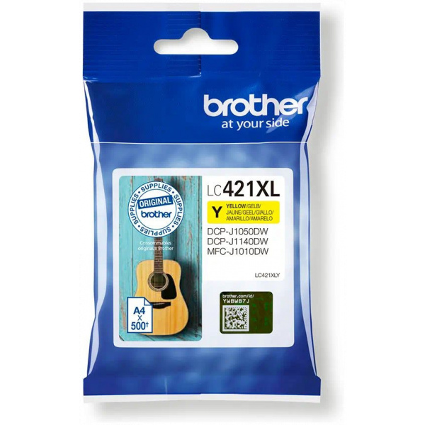 Brother LC421Y XL sárga patron #1