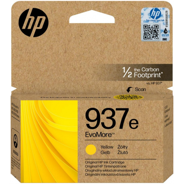 HP 4S6W8NE patron (937e) sárga (nagy kapacitású) #1