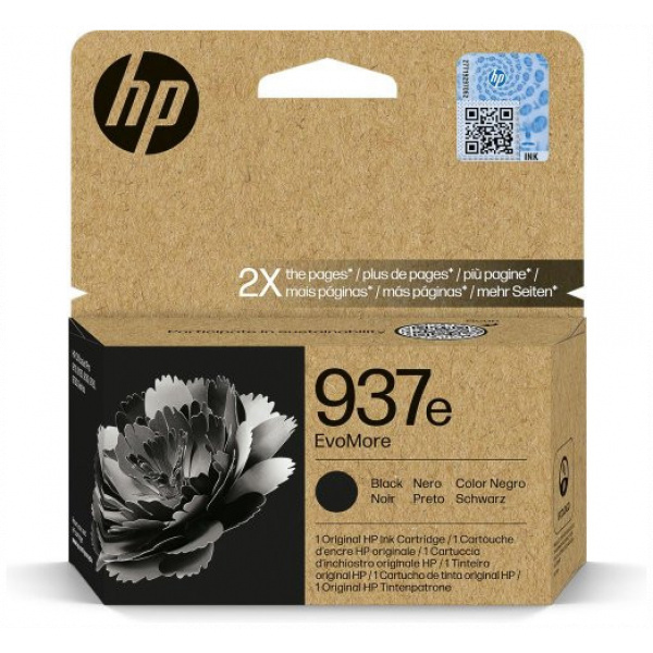 HP 4S6W9NE patron (937e) fekete (nagy kapacitású) #1