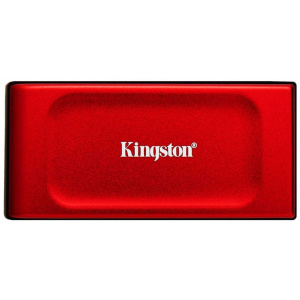 2TB Kingston XS1000 USB 3.2 külső SSD (Type-C) piros #1