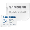 64GB Samsung EVO Plus UHS-I U1 microSD kártya + SD adapter (Class 10) #1
