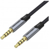 Vention 3,5mm Combo Jack (4-pin) TRRS összekötő kábel (M/M) 1m #1