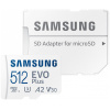 512GB Samsung EVO Plus microSD kártya + SD adapter (Class 10, U3 A2 V30) #1