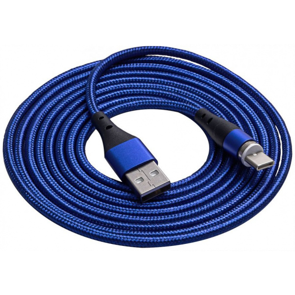 Akyga USB 2.0 USB-A - USB-C mágneses adat- és töltőkábel 2m #1