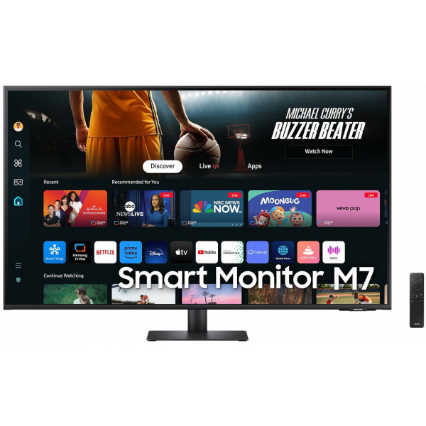 43" Samsung S43DM702UU UHD Smart monitor távirányítóval (VA LED) #1