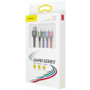 Baseus Fast 4 az 1-ben USB kábel 2xUSB-C / Lightning / Micro 3,5A 1,2 m #4