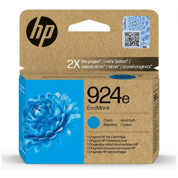 HP 4K0U7NE patron (924e) ciánkék (nagy kapacitású) #1