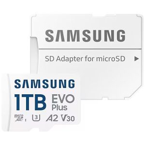 1TB Samsung EVO Plus microSD kártya + SD adapter (Class 10) #1