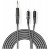 Nedis Premium 6,3mm Jack - RCA összekötő kábel (M/M) 3m #1