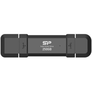 250GB Silicon Power DS72 USB 3.2 Gen 2 (Type A+C) SSD #1