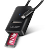 Axagon ADM2-CM külső adapter NVMe és SATA M.2 SSD-hez > USB-C 3.2 Gen 2 #1