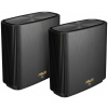 Asus ZenWiFi XT8 V2 AX6600 Tri-band Gigabit WiFi6 mesh rendszer, fekete (2db) #1