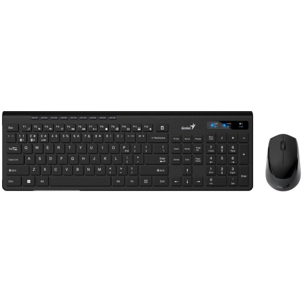 Genius SlimStar 8230 Wireless Bluetooth Combo (billentyű + egér), fekete #1