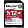512GB Kingston Canvas React Plus V60 SD memóriakártya (Class 10) #1