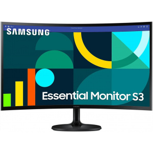 27" Samsung S27D360GAU Essential S3 ívelt monitor (VA LED) #1