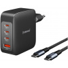 Intenso W140A3C 140W GaN töltő USB-C kábellel #1
